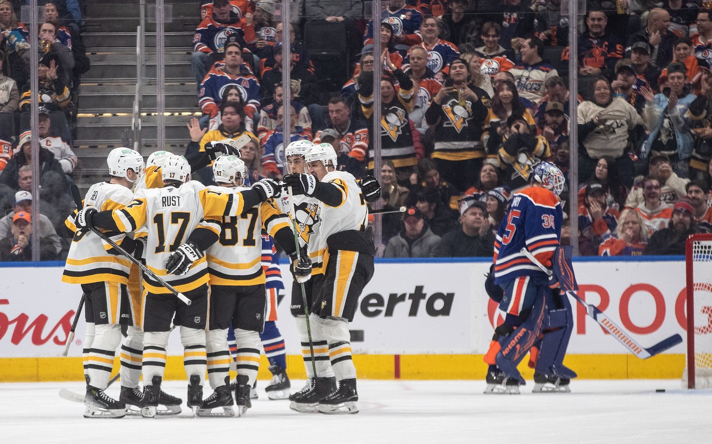 Penguins score three times within opening three minutes, cruise past Oilers 6-2 | iNFOnews.ca