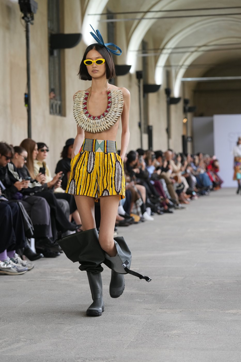Stella Jean's Milan runway features artisans from Bhutan and an appeal to preserve craftsmanship | iNFOnews.ca