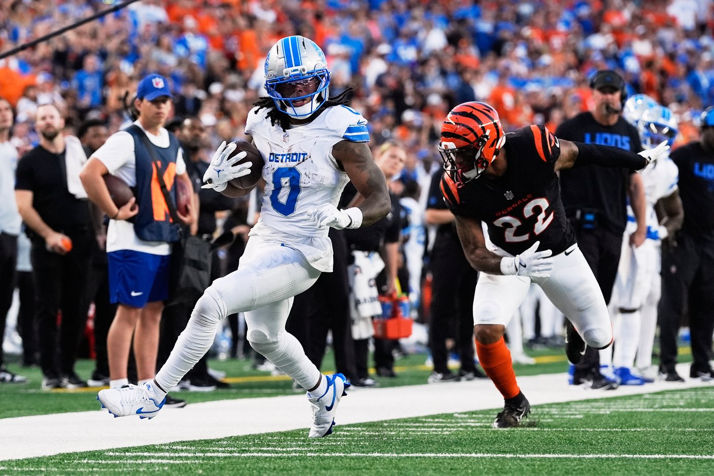 Jahmyr Gibbs and Lions have a bye, giving defenses a break trying to slow the speedy running back | iNFOnews.ca Jahmyr Gibbs and Lions have a bye, giving defenses a break trying to slow the speedy running back | iNFOnews.ca