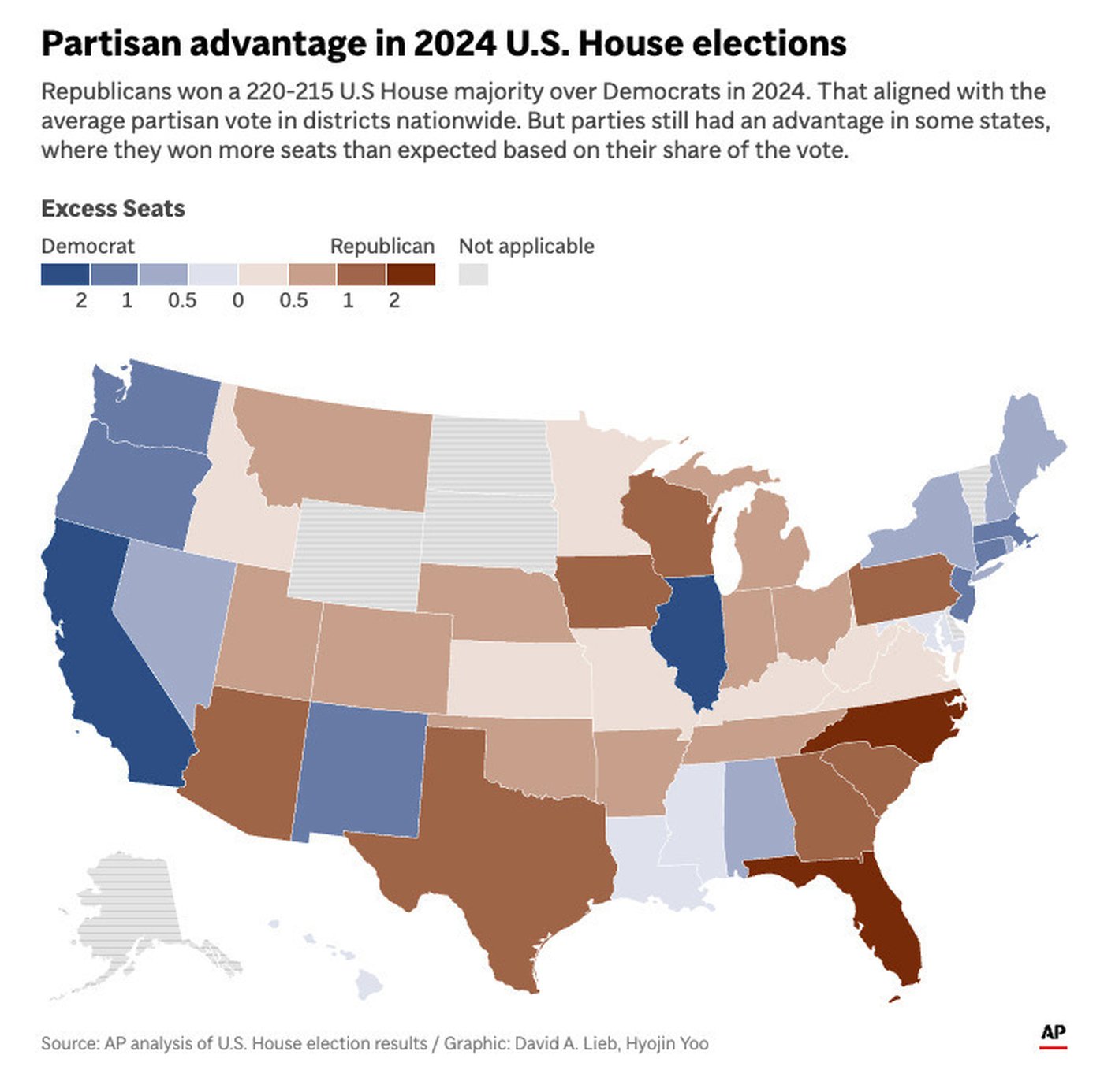 Where states stand in the battle for partisan advantage in US House redistricting maps | iNFOnews.ca Where states stand in the battle for partisan advantage in US House redistricting maps | iNFOnews.ca