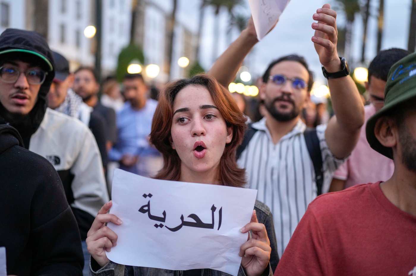Protesters rally across Morocco in final push for reforms before king's expected address | iNFOnews.ca