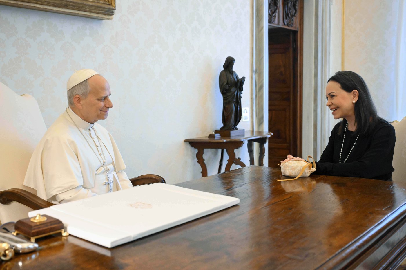 Machado seeks Pope Leo’s support for Venezuela's transition during Vatican meeting | iNFOnews.ca
