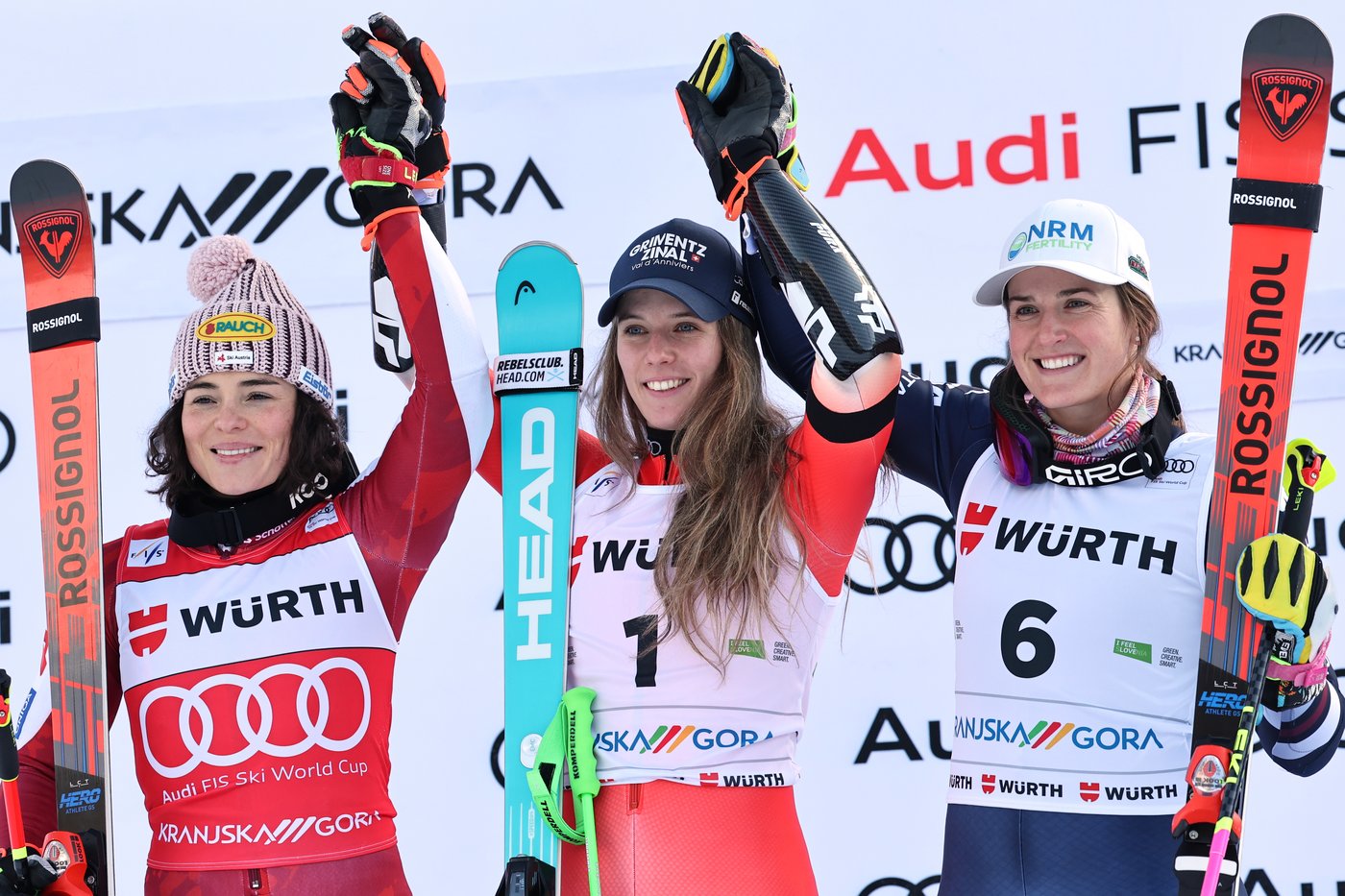 Swiss skier Rast dedicates her 1st World Cup GS win to victims of Crans-Montana bar fire | iNFOnews.ca