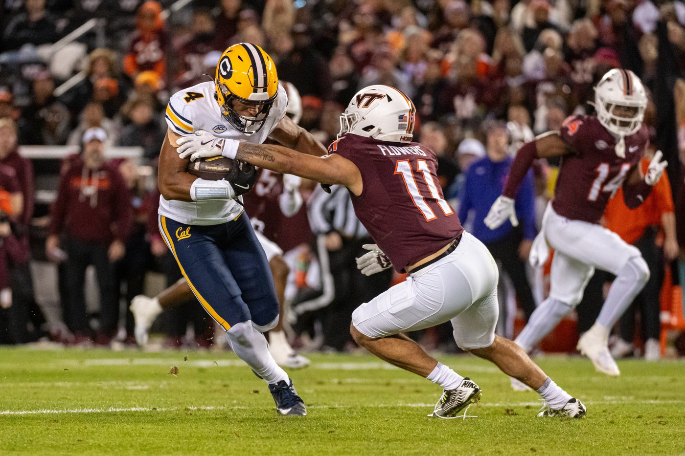 Kyron Drones leads Virginia Tech over California 42-34 in double OT | iNFOnews.ca