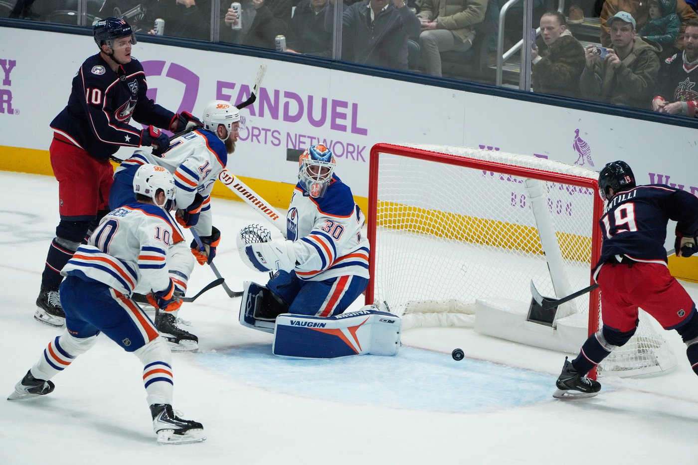 Olivier scores 2 goals to help lift Blue Jackets past Oilers 5–4 | iNFOnews.ca Olivier scores 2 goals to help lift Blue Jackets past Oilers 5–4 | iNFOnews.ca