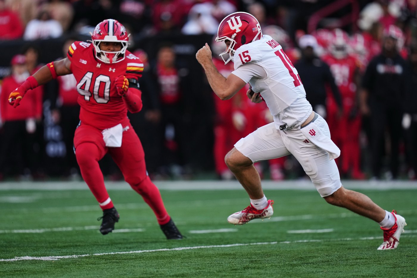 Another Indiana blowout: No. 2 Hoosiers hammer Maryland 55-10 after slow start | iNFOnews.ca Another Indiana blowout: No. 2 Hoosiers hammer Maryland 55-10 after slow start | iNFOnews.ca
