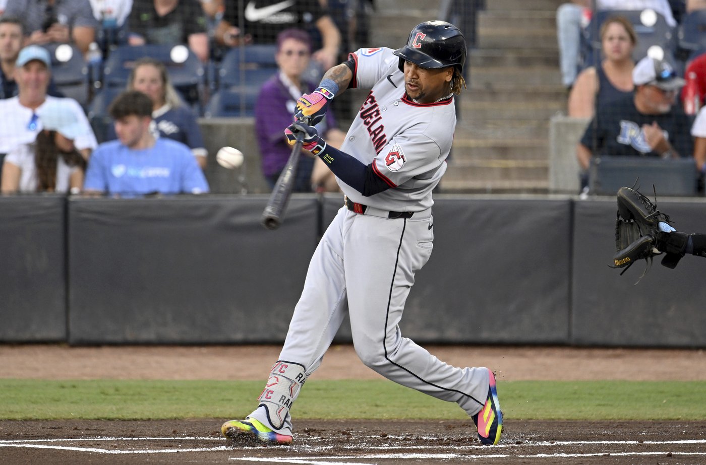 Kwan drives in tiebreaking run with infield hit in 9th to lift Guardians past Rays 3-2 | iNFOnews.ca Kwan drives in tiebreaking run with infield hit in 9th to lift Guardians past Rays 3-2 | iNFOnews.ca