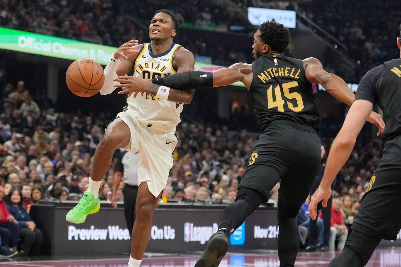 Mitchell scores 32, Garland adds 20 in return as Cavaliers beat Pacers 120-109 in NBA Cup | iNFOnews.ca Mitchell scores 32, Garland adds 20 in return as Cavaliers beat Pacers 120-109 in NBA Cup | iNFOnews.ca