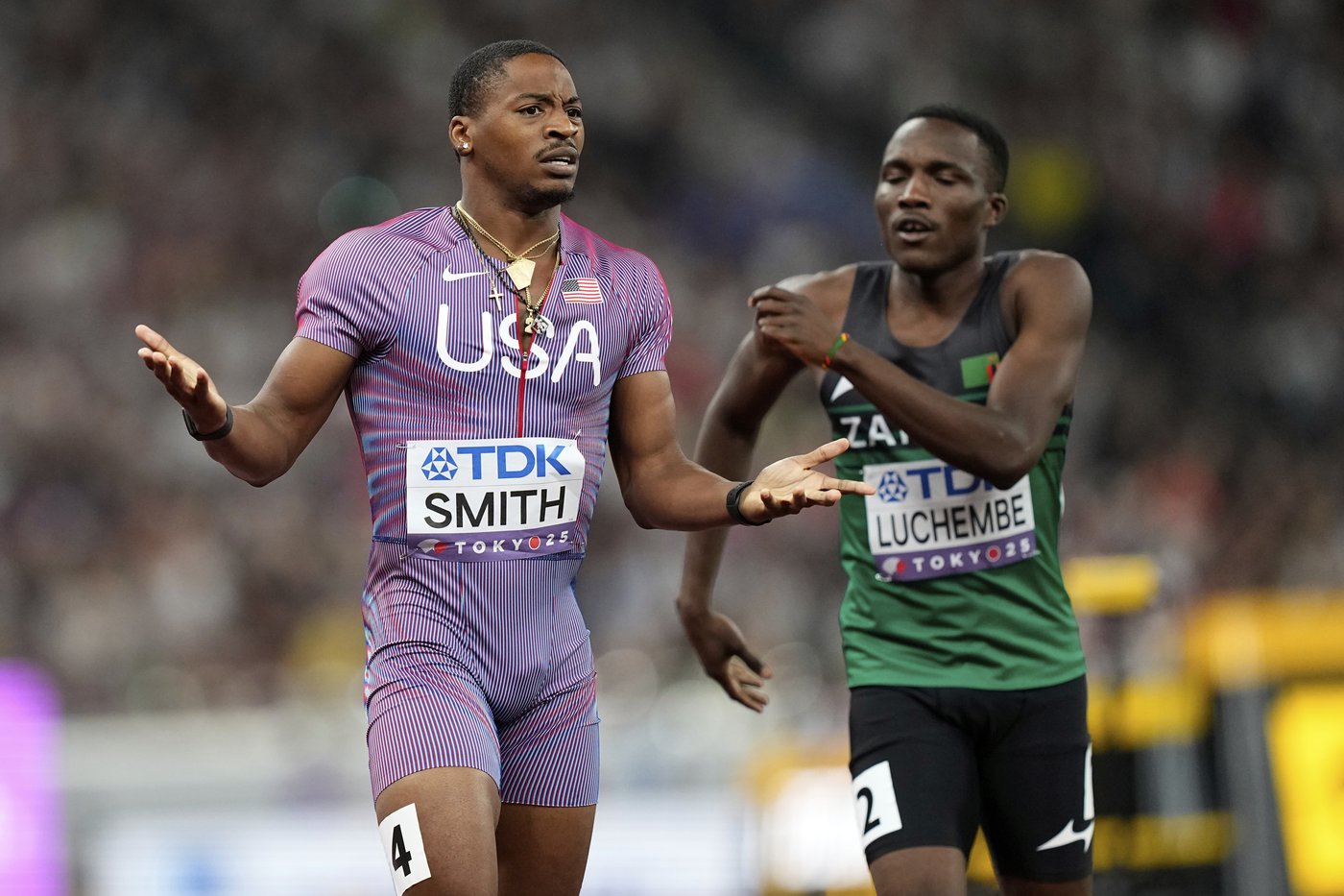 A day later, US 4x400 relay team gets a second chance and moves to the final at worlds | iNFOnews.ca