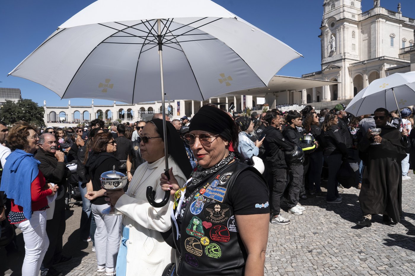 Thousands of motorcyclists converge on Portuguese shrine for annual Blessing of the Helmets | iNFOnews.ca