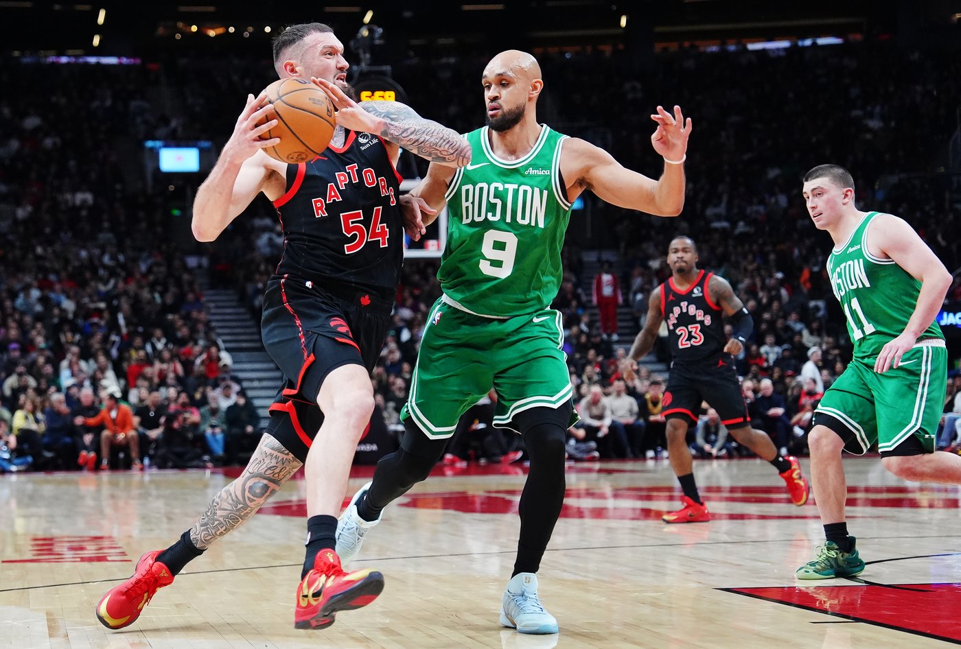 Payton Pritchard's 33 points lead undermanned Celtics past hurting Raptors 112-96 | iNFOnews.ca