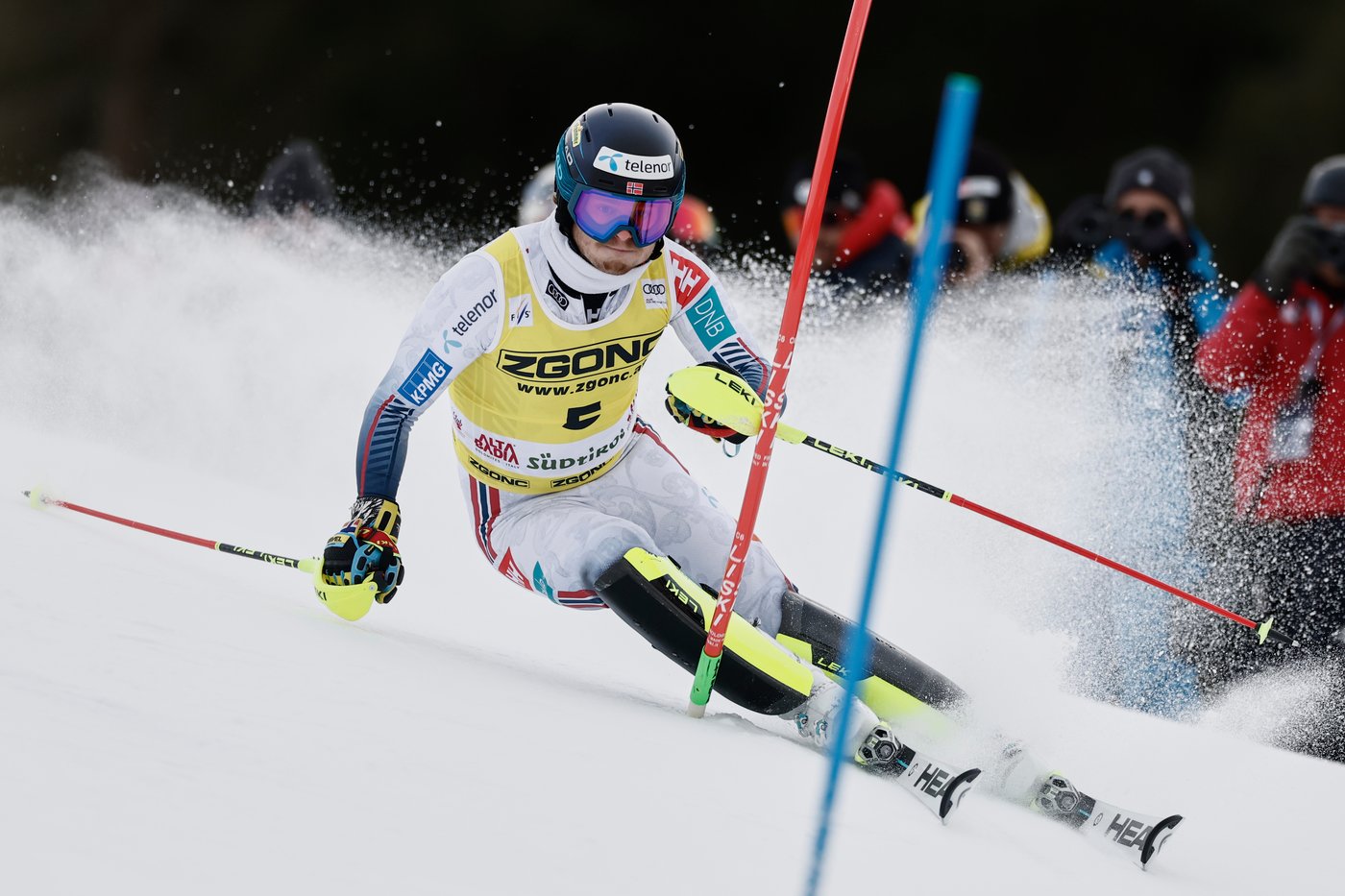 U.S.-born Atle Lie McGrath takes World Cup slalom win from Olympic champion Clément Noël | iNFOnews.ca