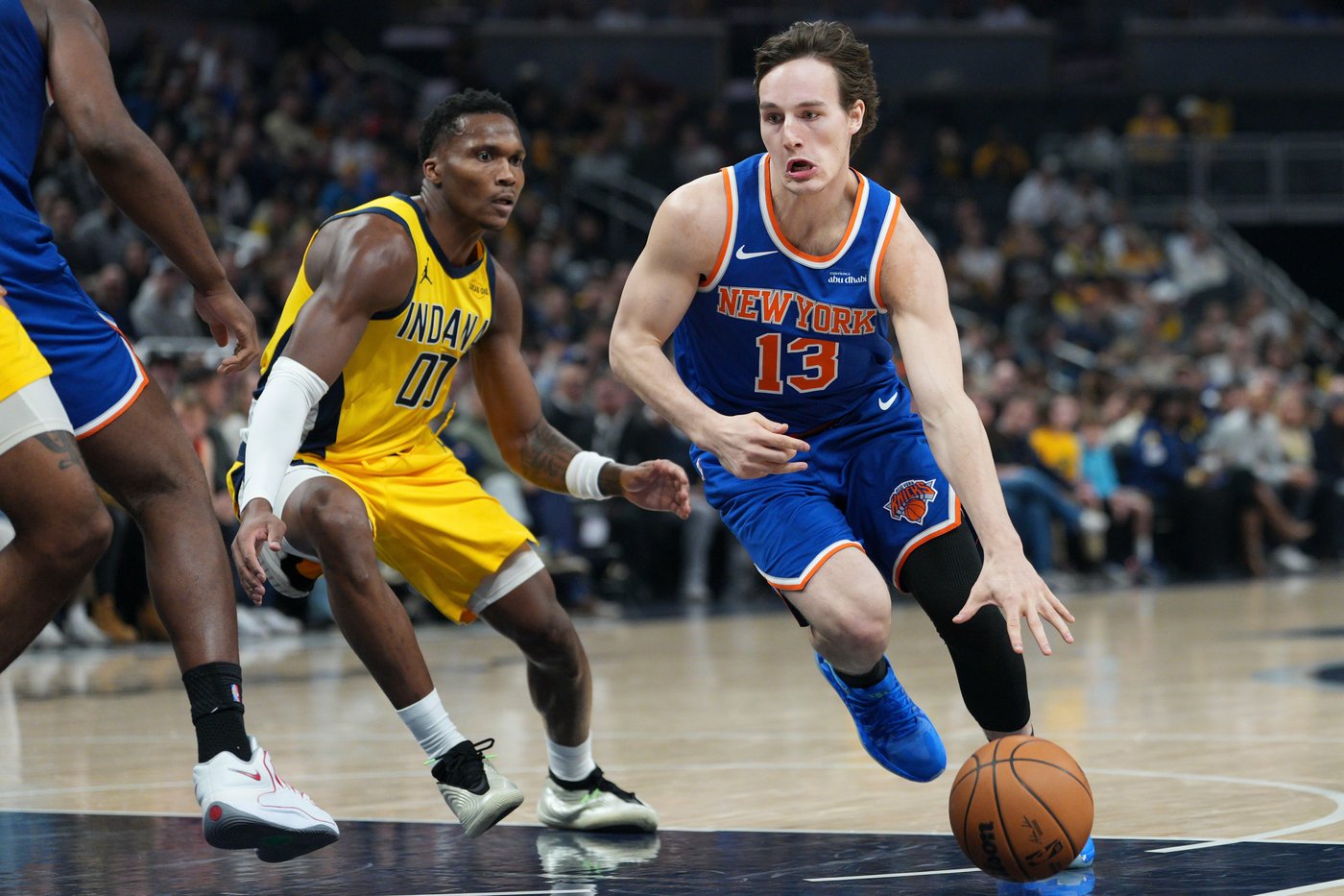 Jalen Brunson's late 3-pointer, OG Anunoby's steal helps short-handed Knicks beat Pacers 114-113 | iNFOnews.ca