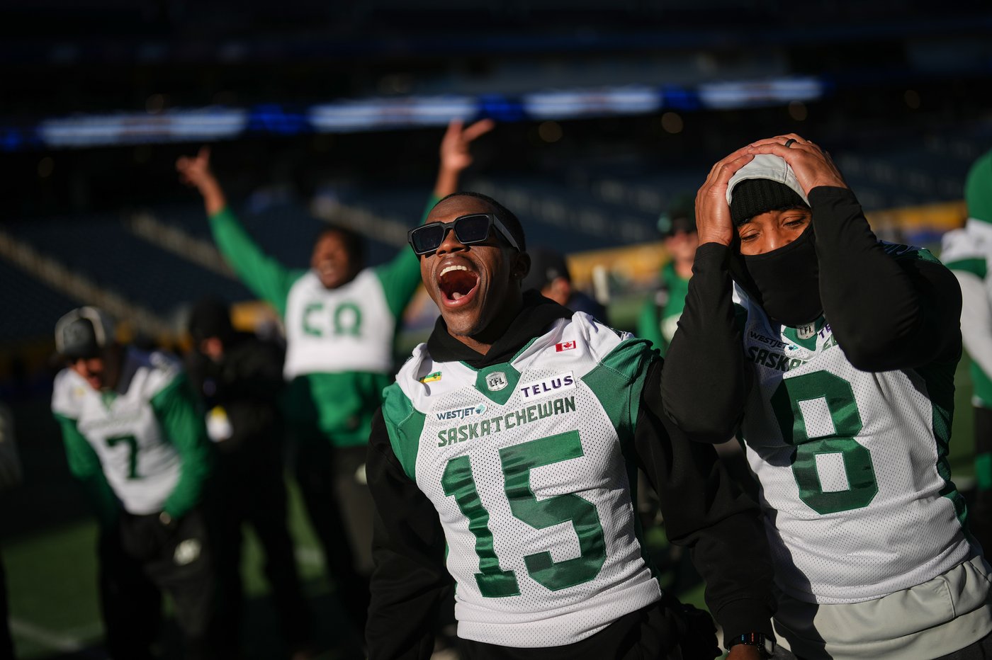 Photo Gallery: Roughriders and Alouettes Walkthrough Stadium Pre-Grey Cup | iNFOnews.ca