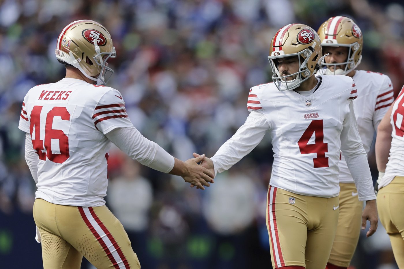 Kyle Shanahan says 'no question' Jake Moody will remain 49ers' kicker after struggling in opener | iNFOnews.ca Kyle Shanahan says 'no question' Jake Moody will remain 49ers' kicker after struggling in opener | iNFOnews.ca