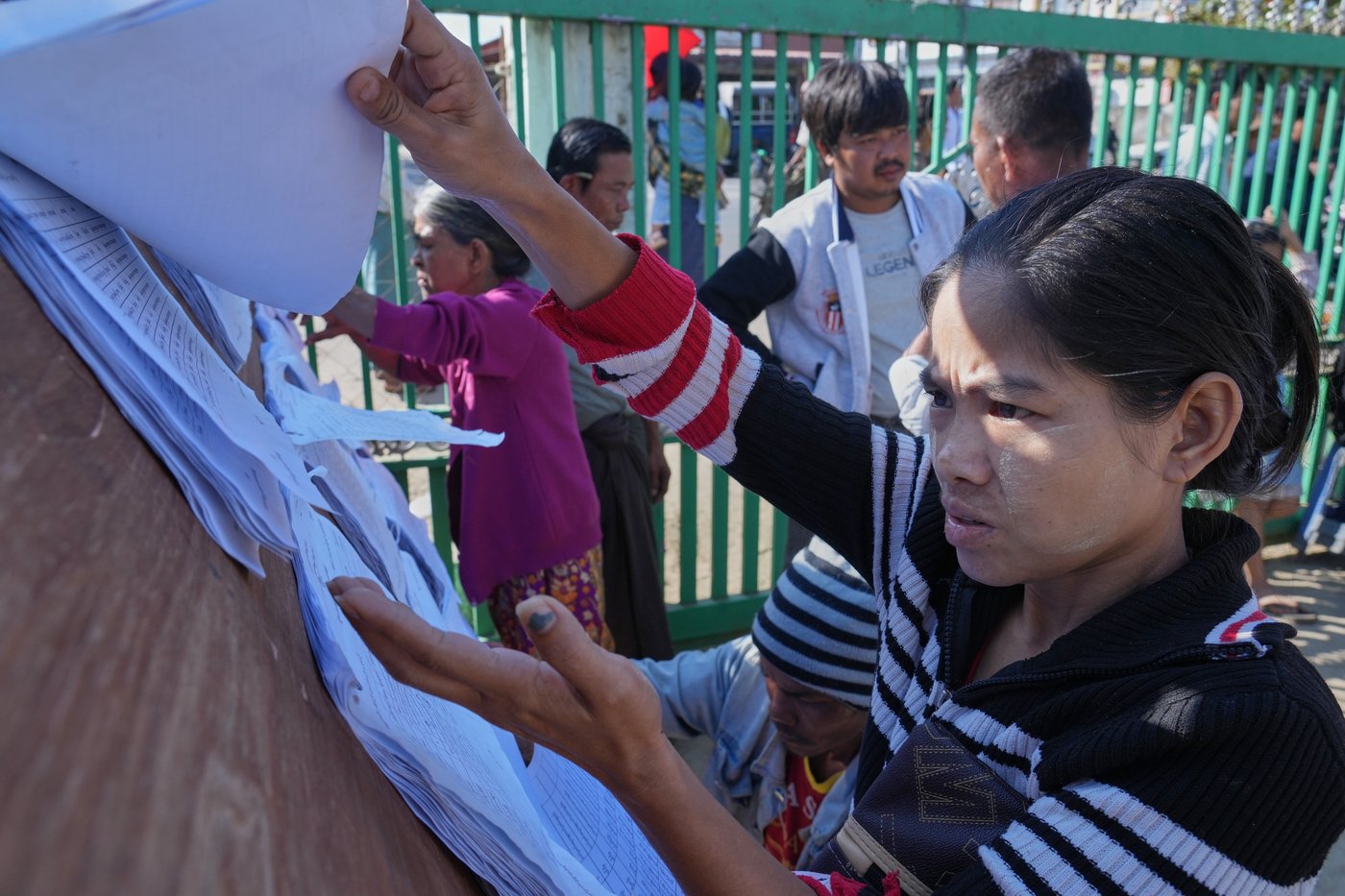 Photos show Myanmar holding its first election since the military seized power | iNFOnews.ca
