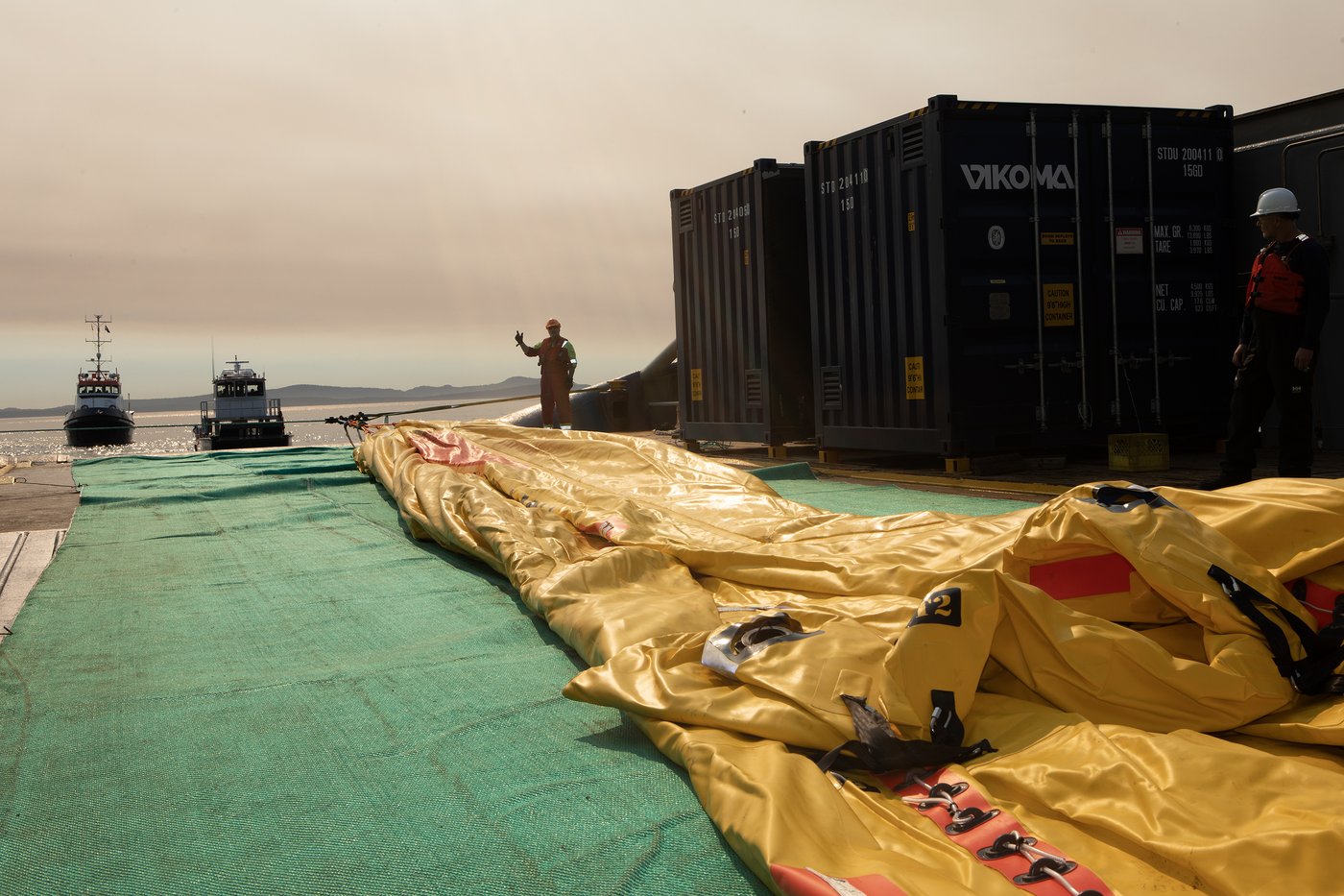 Photo Gallery: B.C. spill response team runs exercises | iNFOnews.ca