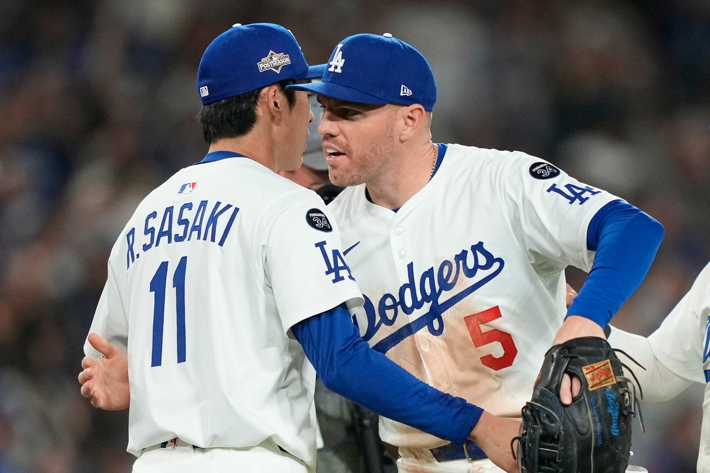 Roki Sasaki's dazzling postseason debut comes after rookie season filled with ups and downs | iNFOnews.ca