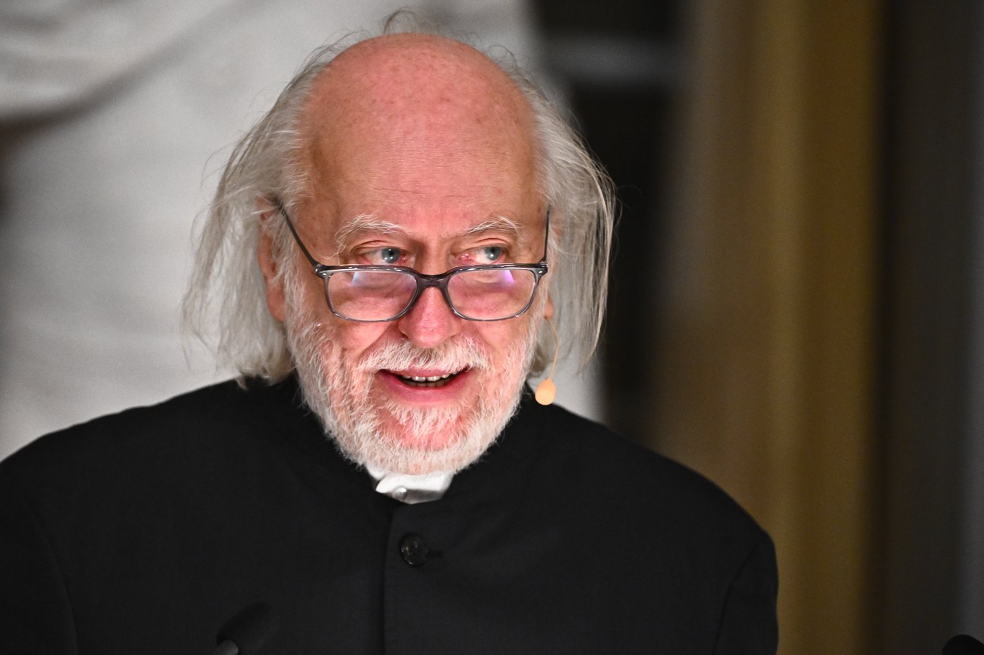 Nobel literature laureate Krasznahorkai delivers rare lecture in Stockholm | iNFOnews.ca Nobel literature laureate Krasznahorkai delivers rare lecture in Stockholm | iNFOnews.ca