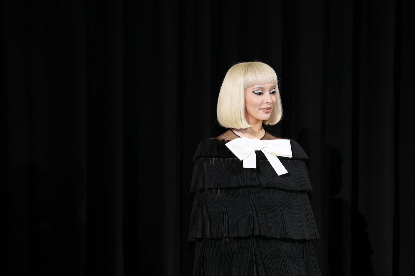 Valentino opens post-Garavani couture with somber note, then high drama | iNFOnews.ca