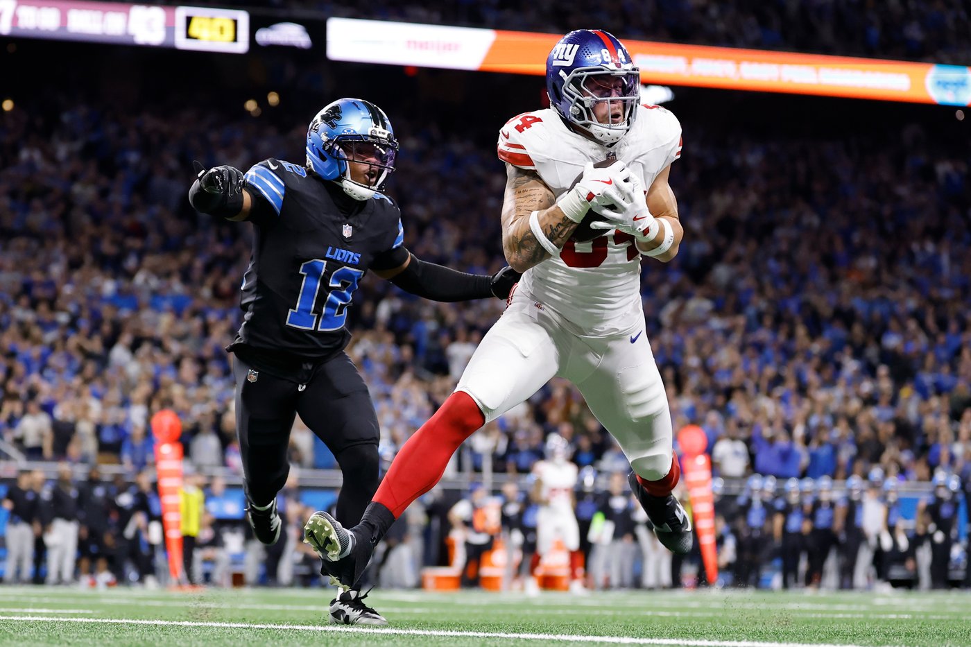 Interim coach Mike Kafka has no regrets about aggressive fourth-down call in Giants' loss to Lions | iNFOnews.ca Interim coach Mike Kafka has no regrets about aggressive fourth-down call in Giants' loss to Lions | iNFOnews.ca