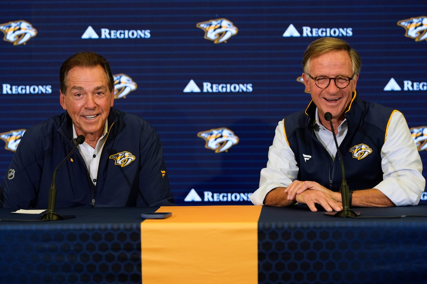 From football to hockey: Nick Saban's new role with the Nashville Predators | iNFOnews.ca