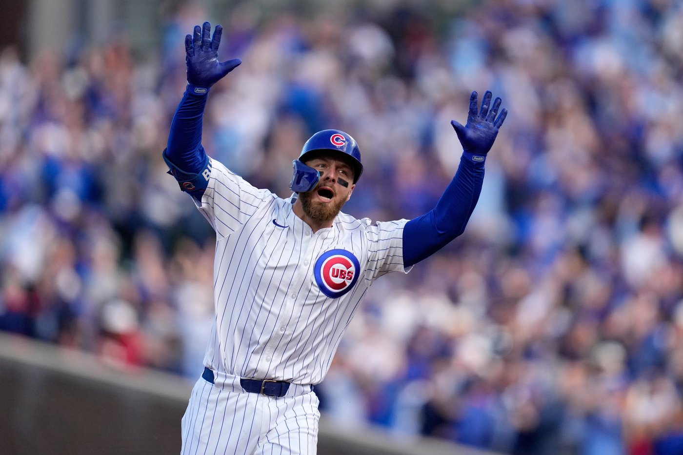 Michael Busch hits another leadoff homer for the Cubs in NL Division Series against the Brewers | iNFOnews.ca