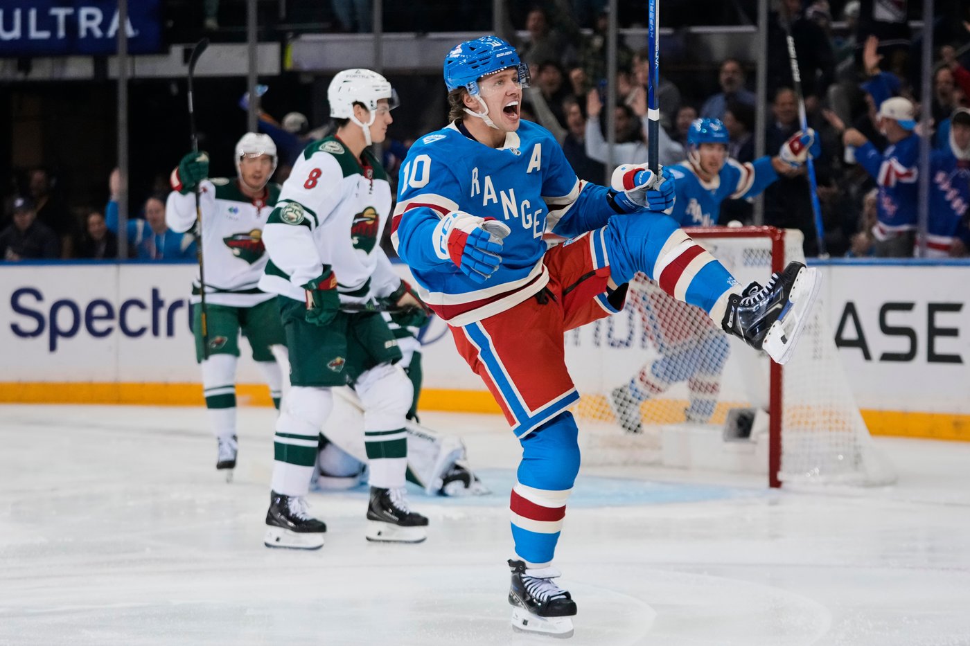 Yurov scores tiebreaking goal in 3rd period for first NHL goal as Wild beat Rangers 3-1 | iNFOnews.ca Yurov scores tiebreaking goal in 3rd period for first NHL goal as Wild beat Rangers 3-1 | iNFOnews.ca