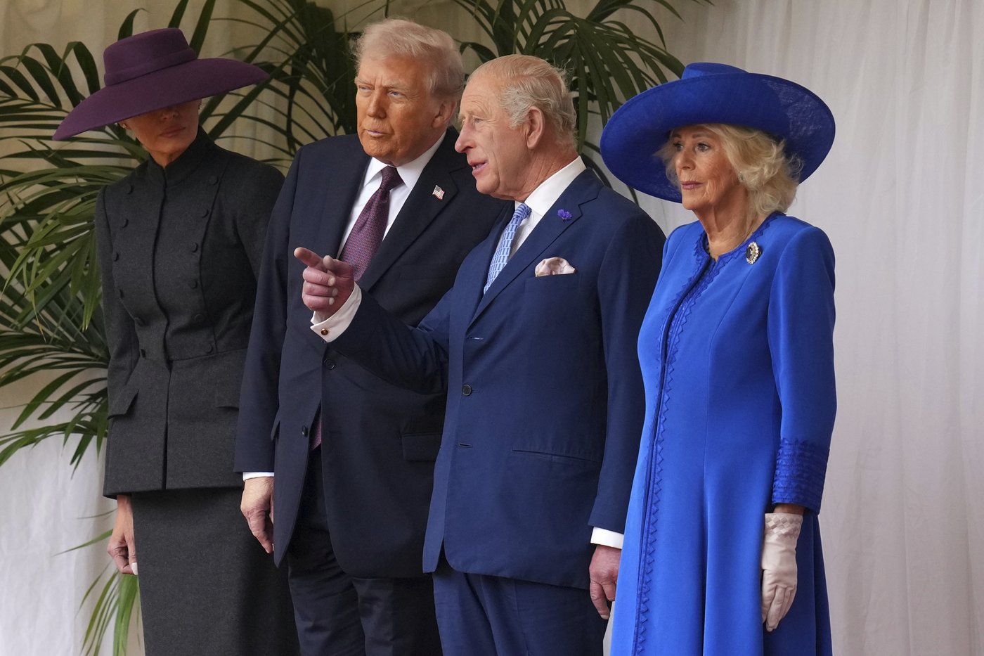 The Latest: Trump enjoys royal pageantry during unprecedented second UK state visit | iNFOnews.ca