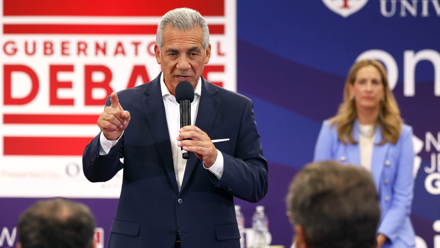 Candidates clash over Trump, costs and political divisions in New Jersey governor's debate | iNFOnews.ca