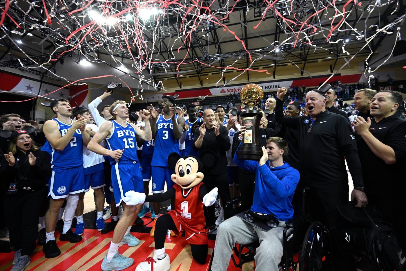 Saunders, Wright help No. 9 BYU edge Dayton 83-79 to win ESPN Events Invitational | iNFOnews.ca