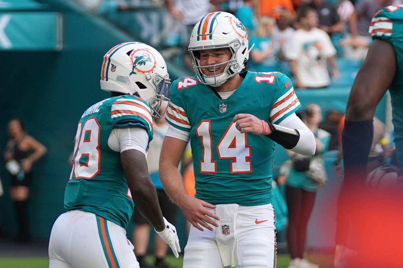 Quinn Ewers likely to remain Dolphins' starting QB for final 2 games of season | iNFOnews.ca