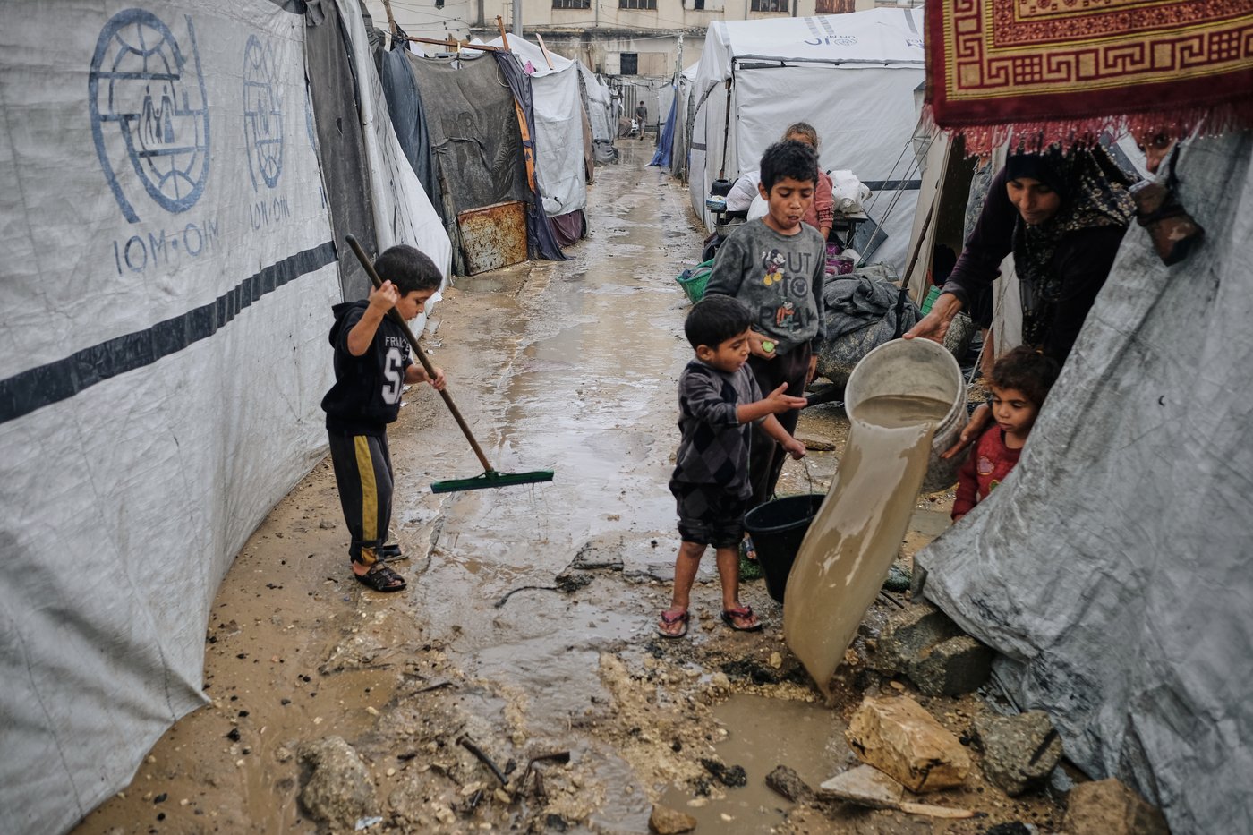 'Everything is soaked': Winter rains in Gaza bring new misery for Palestinians | iNFOnews.ca
