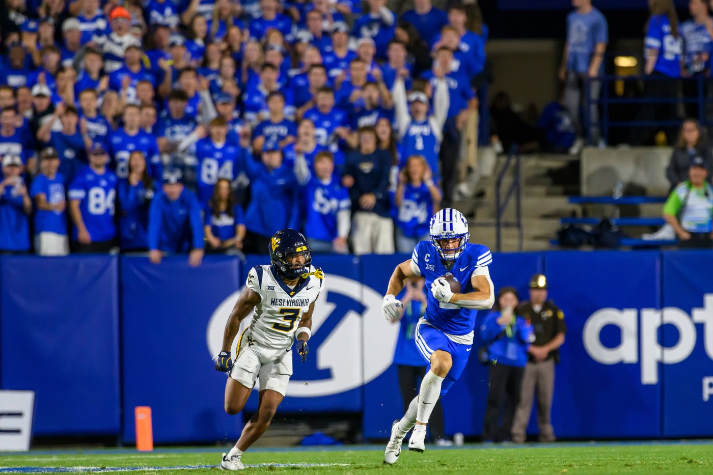 Bear Bachmeier throws for career-high 351 yards to lead No. 23 BYU past West Virginia, 38-24 | iNFOnews.ca