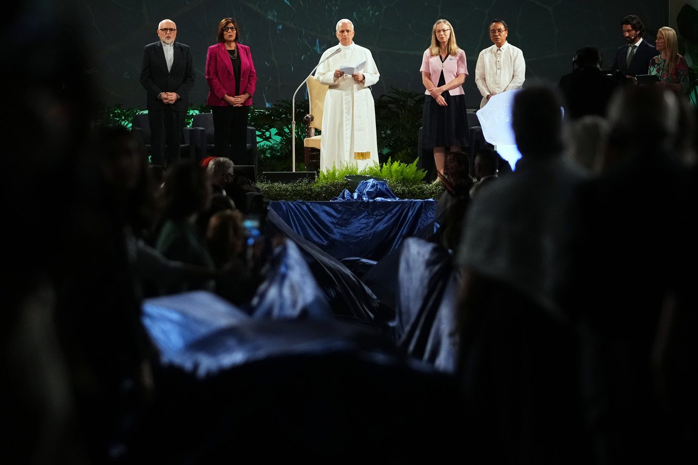 Pope Leo XIV takes aim at climate skeptics as he embraces predecessor's environmental legacy | iNFOnews.ca