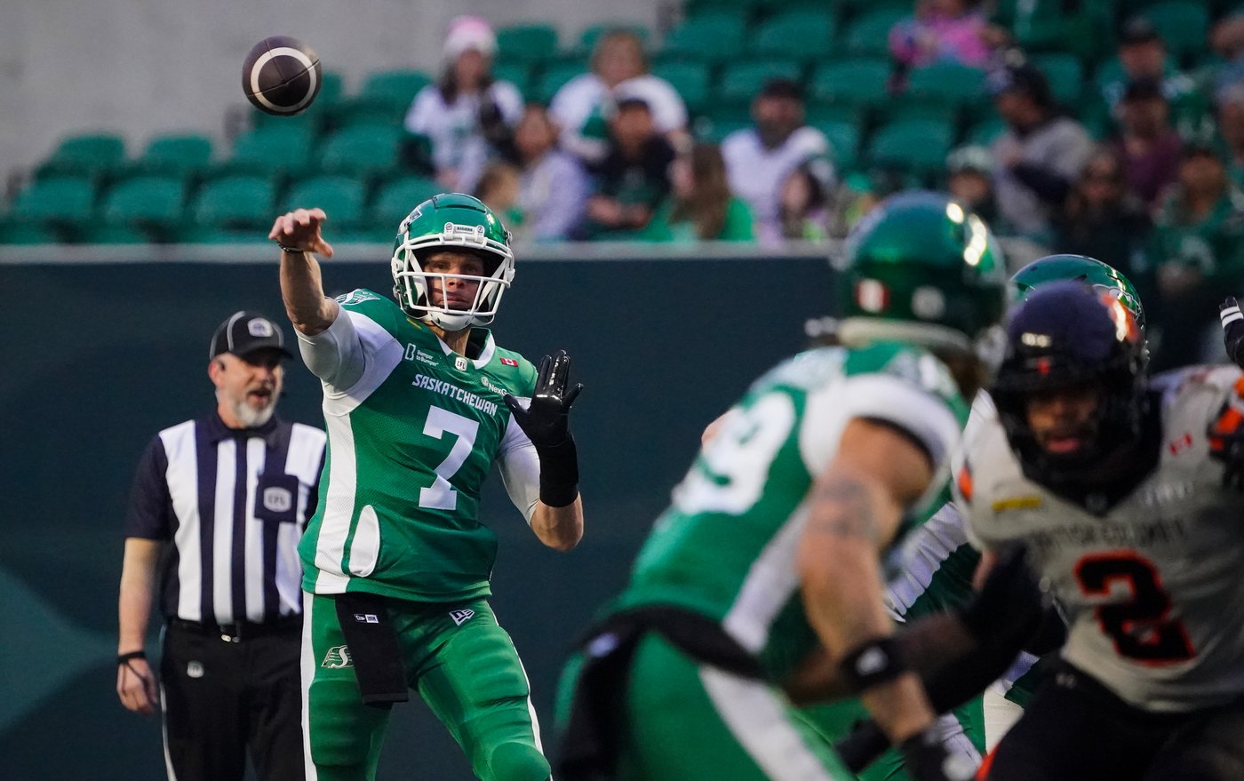Veteran Roughriders quarterback Harris looking for first Grey Cup win as a starter | iNFOnews.ca Veteran Roughriders quarterback Harris looking for first Grey Cup win as a starter | iNFOnews.ca