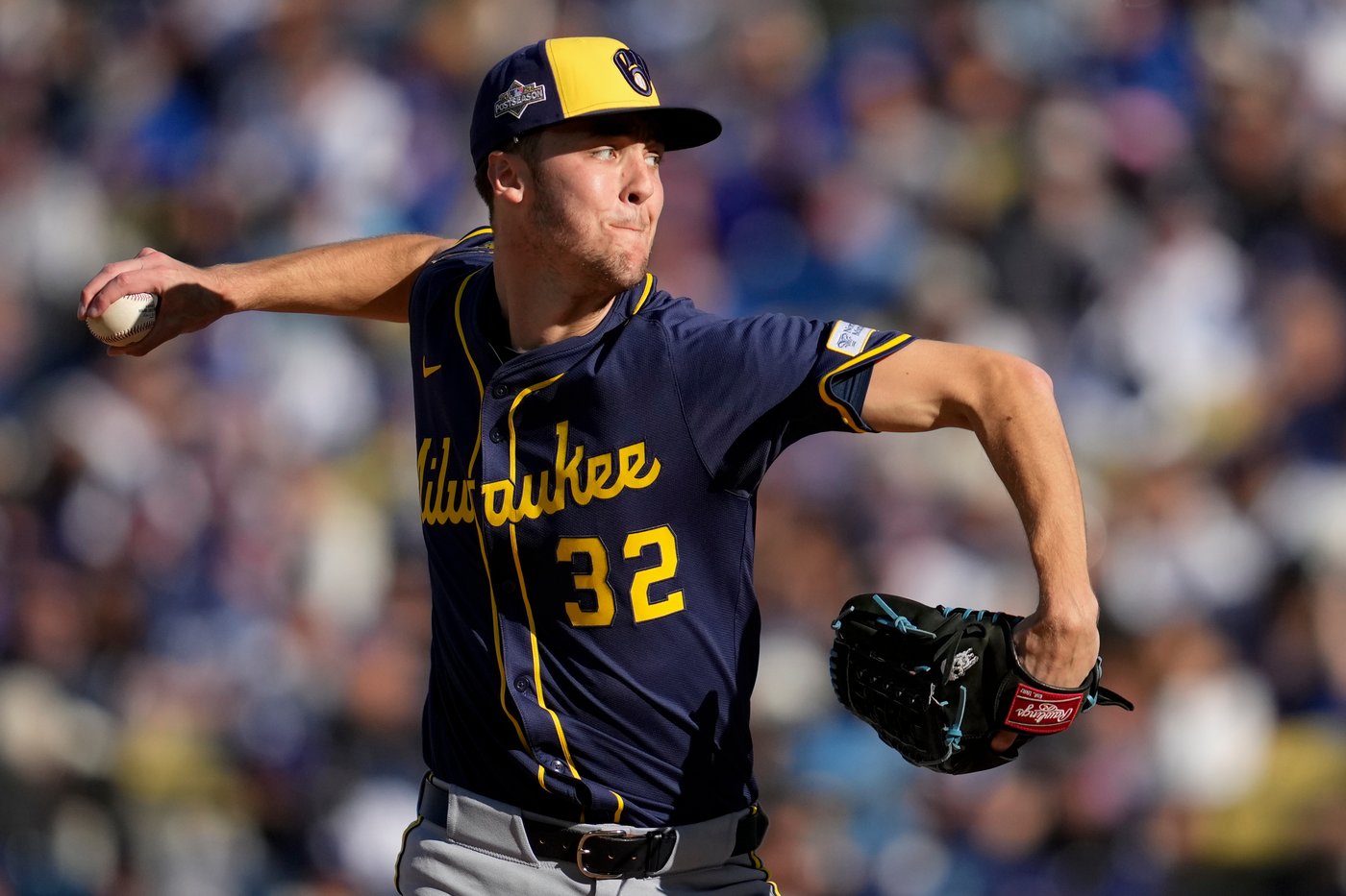 Misiorowski's velocity drops in 6th inning and Brewers' chances against Dodgers dim | iNFOnews.ca Misiorowski's velocity drops in 6th inning and Brewers' chances against Dodgers dim | iNFOnews.ca