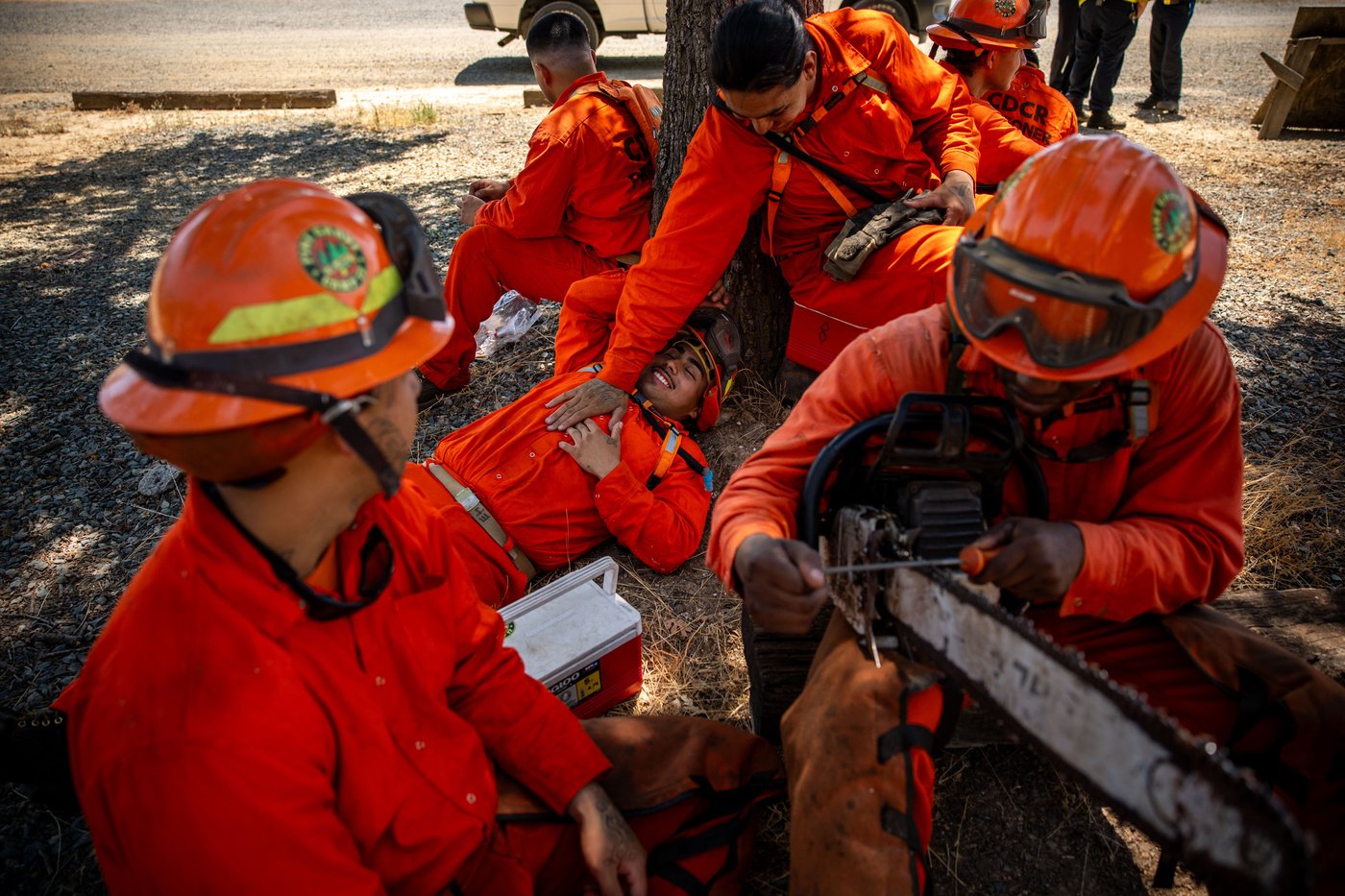 PHOTO ESSAY: Young California inmates learn skills to fight wildfires | iNFOnews.ca