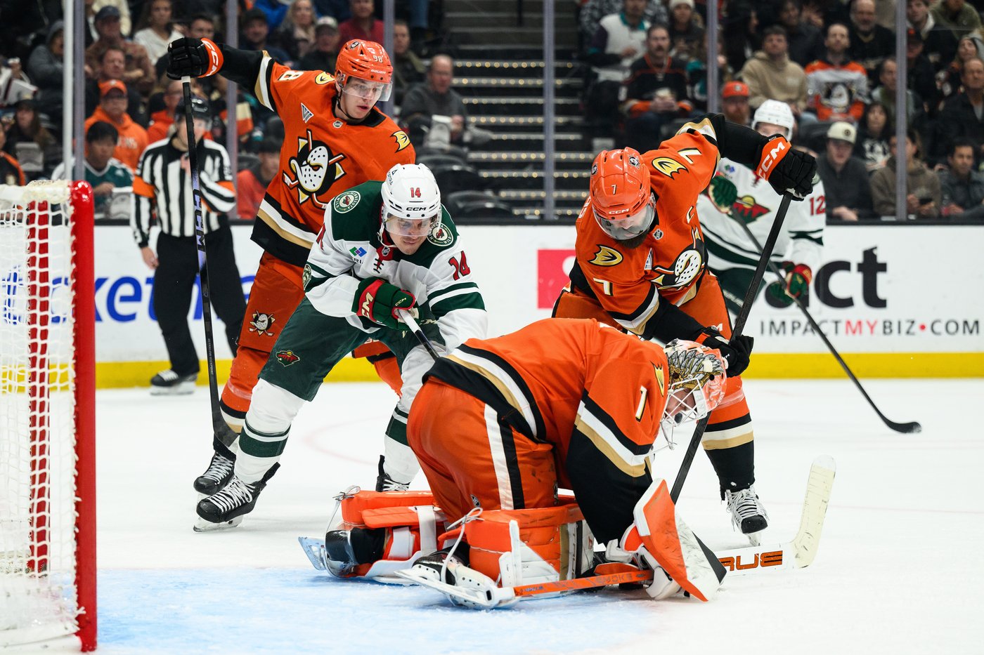 Danila Yurov scores 2 goals, Quinn Hughes has 4 assists as surging Wild beat Ducks 5-2 | iNFOnews.ca