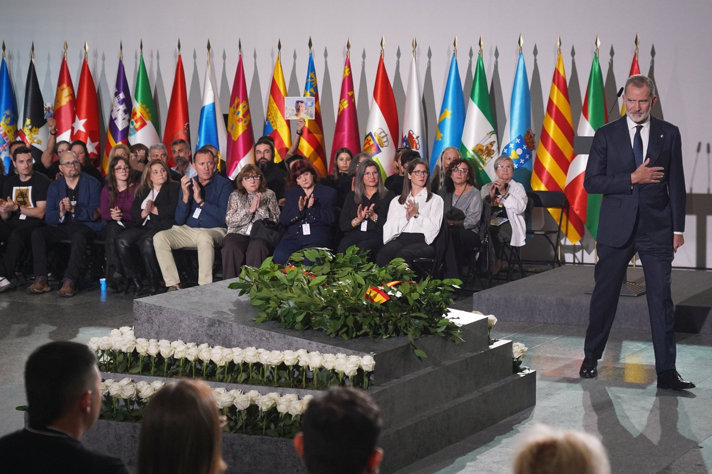 Families of Spain's flood victims voice sorrow and rage at one-year memorial ceremony | iNFOnews.ca Families of Spain's flood victims voice sorrow and rage at one-year memorial ceremony | iNFOnews.ca