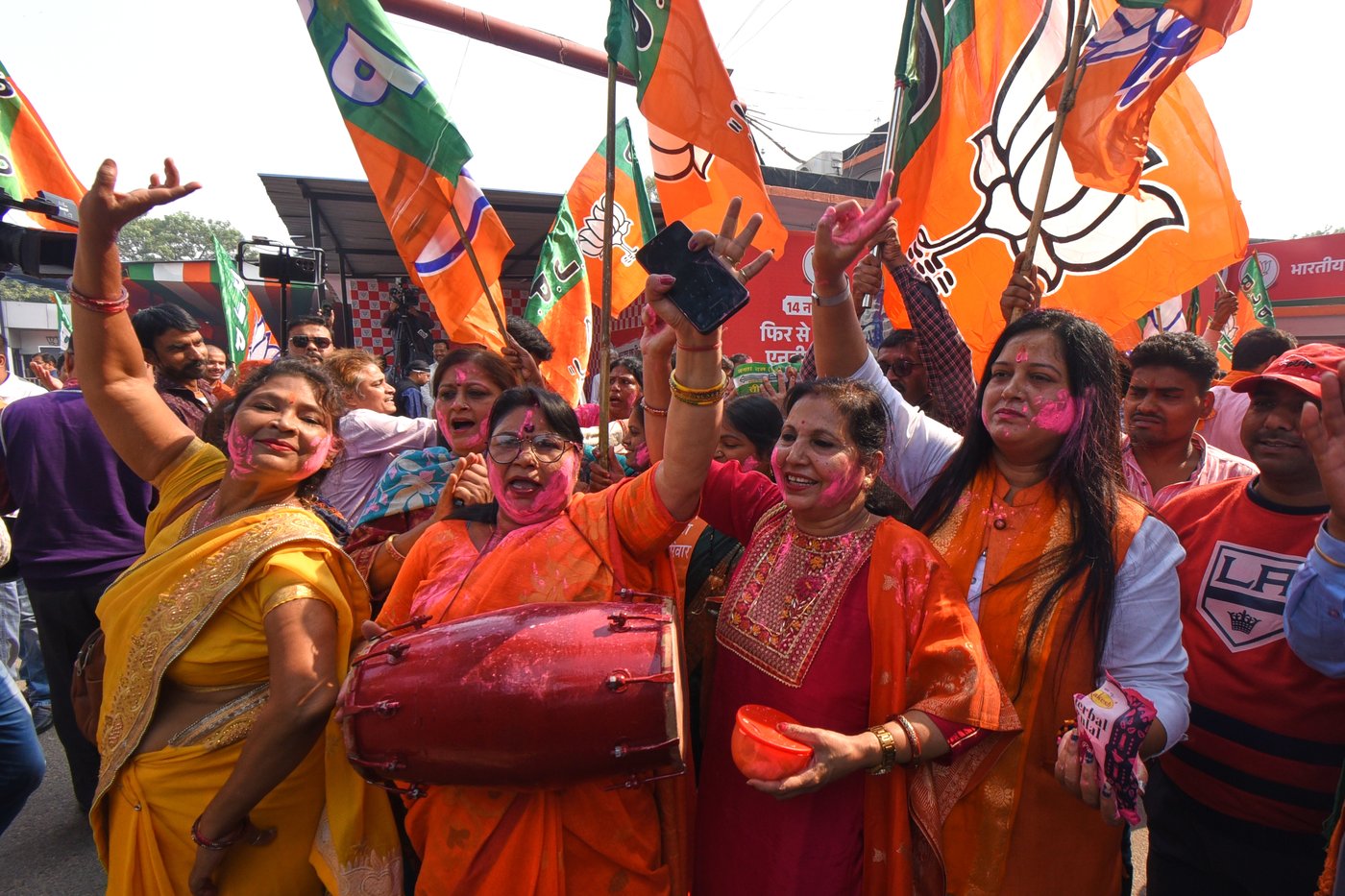 Modi's coalition heads for landslide win in a key state election | iNFOnews.ca