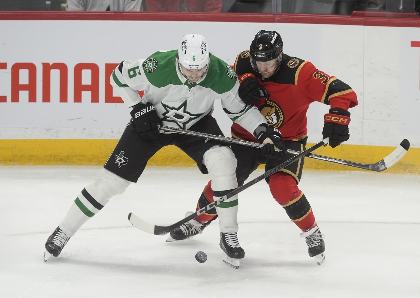 Hintz caps Stars' comeback with overtime goal in 3-2 win over Senators | iNFOnews.ca Hintz caps Stars' comeback with overtime goal in 3-2 win over Senators | iNFOnews.ca