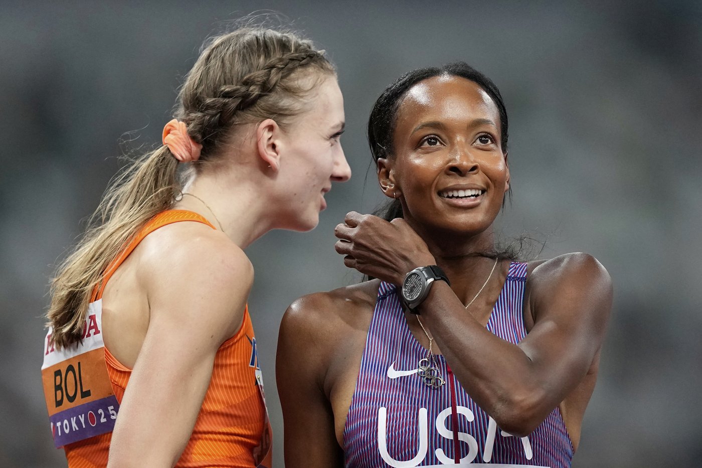 Dalilah Muhammad, former 400 hurdles record holder and Olympic champion, saying farewell in Tokyo | iNFOnews.ca