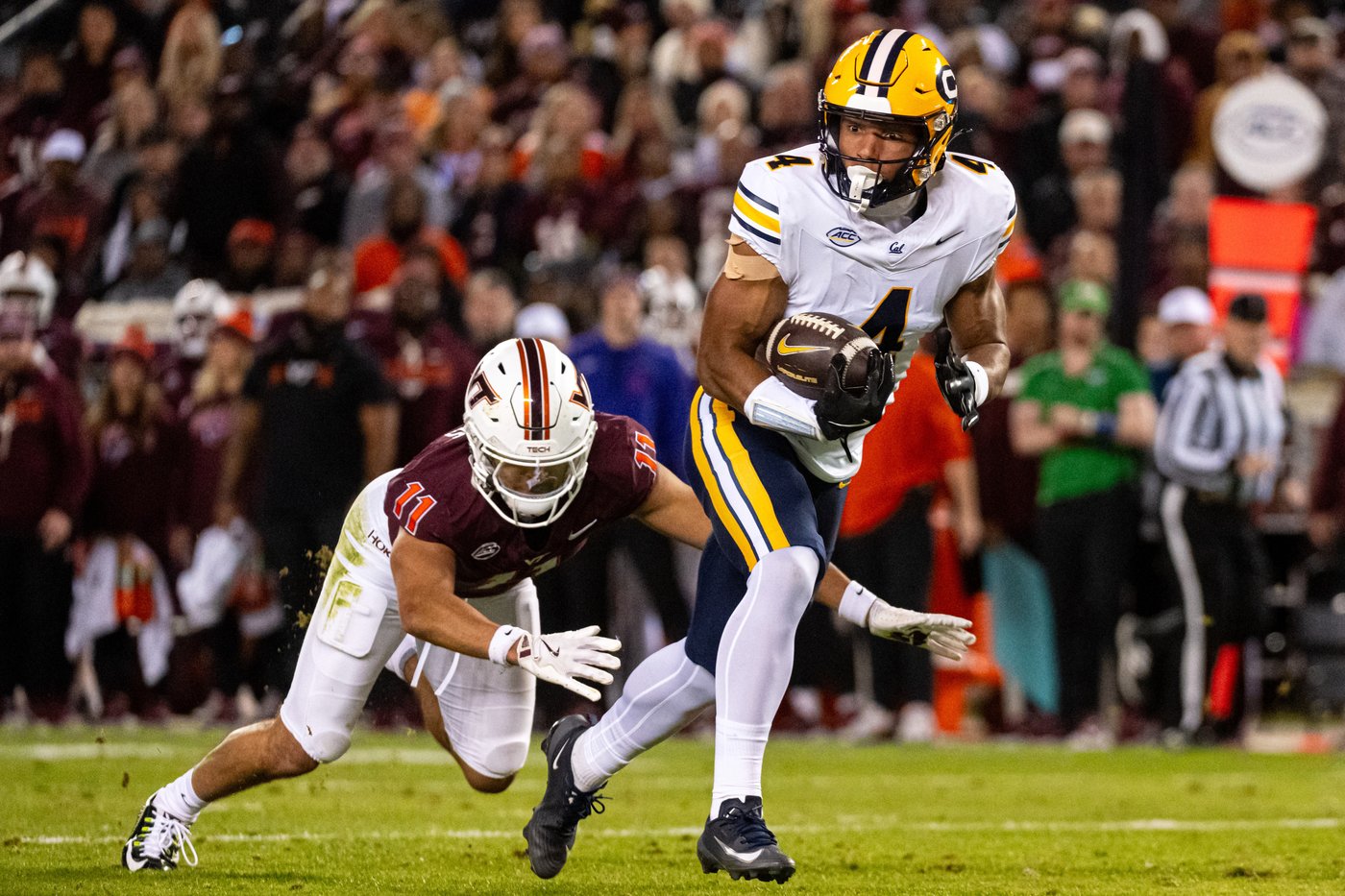 Kyron Drones leads Virginia Tech over California 42-34 in double OT | iNFOnews.ca