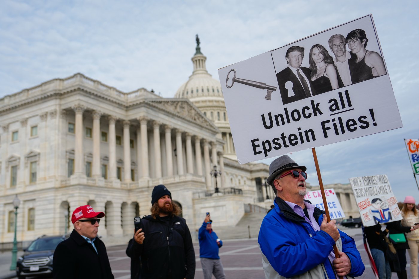 Photos of Marjorie Taylor Greene standing with Epstein survivors before House votes on Epstein files | iNFOnews.ca