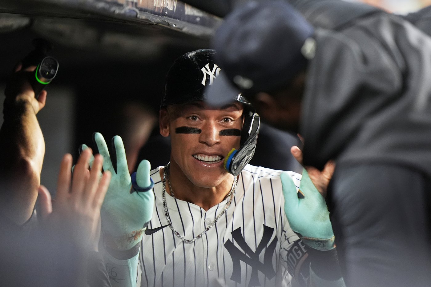 Aaron Judge ties MLB record by hitting 50 homers for 4th time, matching Ruth, McGwire and Sosa | iNFOnews.ca