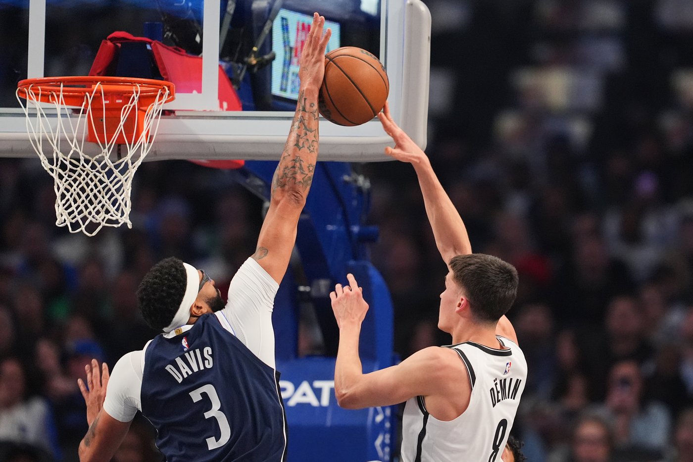 Anthony Davis has 24 points and 14 rebounds to lead Mavericks past Nets 119-111 | iNFOnews.ca Anthony Davis has 24 points and 14 rebounds to lead Mavericks past Nets 119-111 | iNFOnews.ca