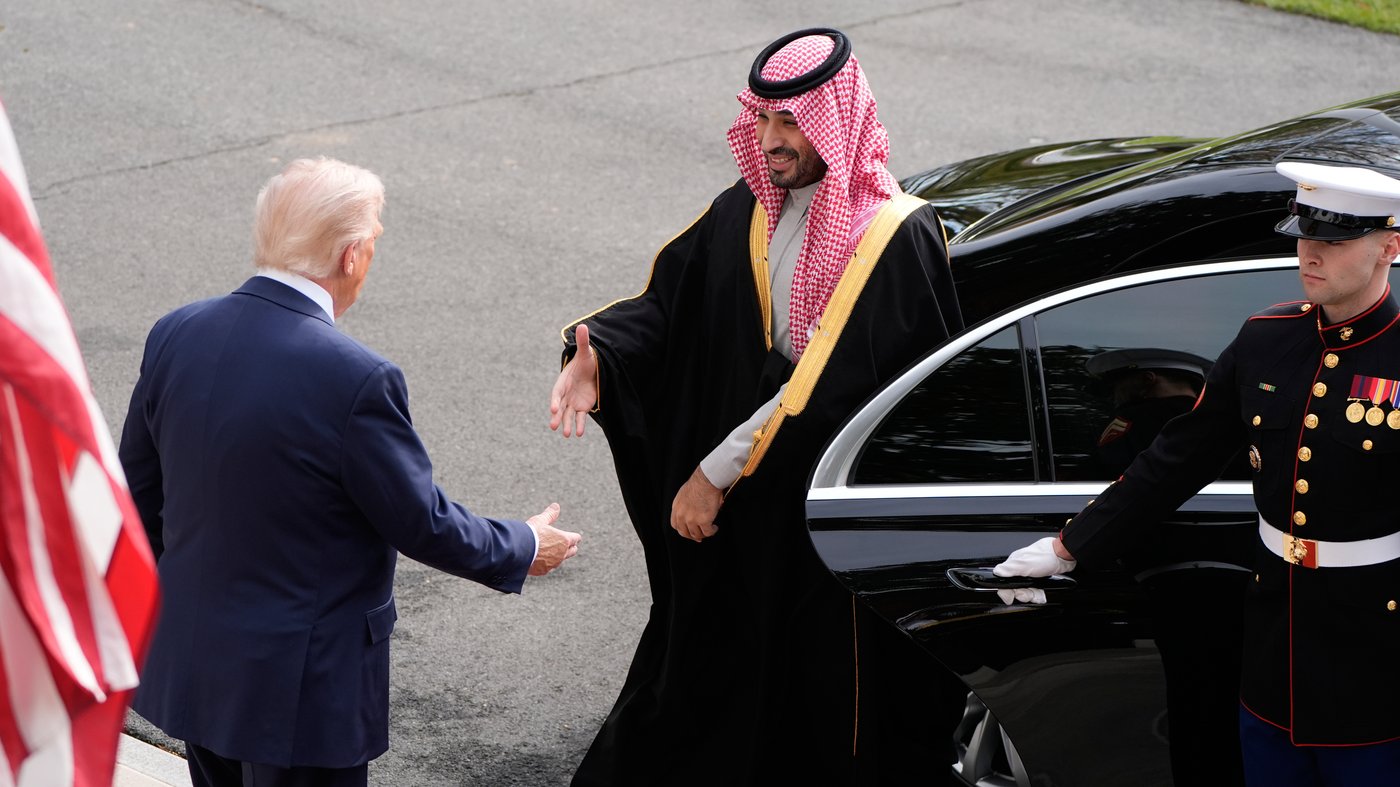 Trump welcomes Saudi crown prince at White House, in photos | iNFOnews.ca