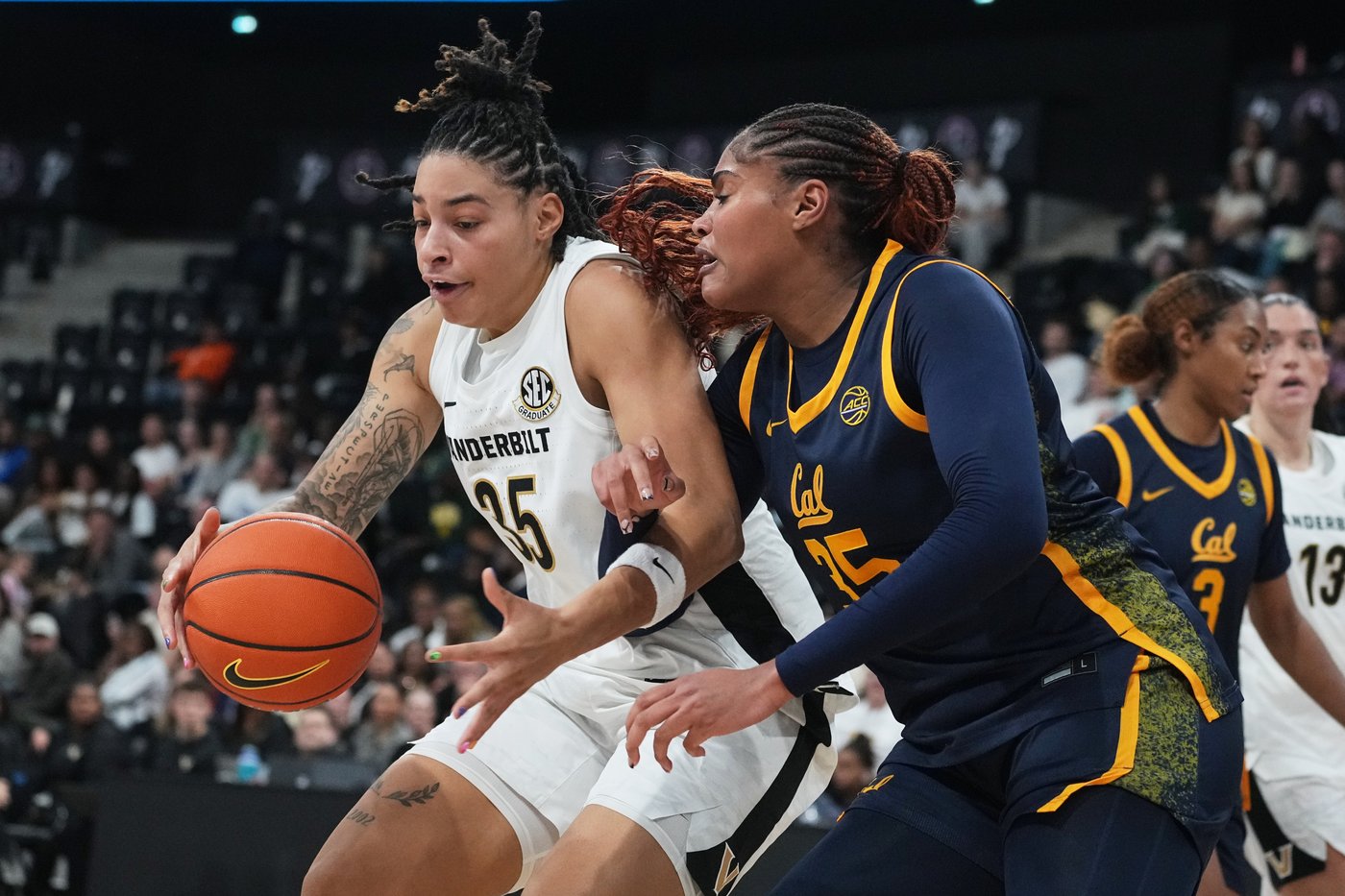 Mikayla Blakes scores 27 and No. 19 Vanderbilt women use big 3rd quarter to beat Cal 74-65 in Paris | iNFOnews.ca Mikayla Blakes scores 27 and No. 19 Vanderbilt women use big 3rd quarter to beat Cal 74-65 in Paris | iNFOnews.ca