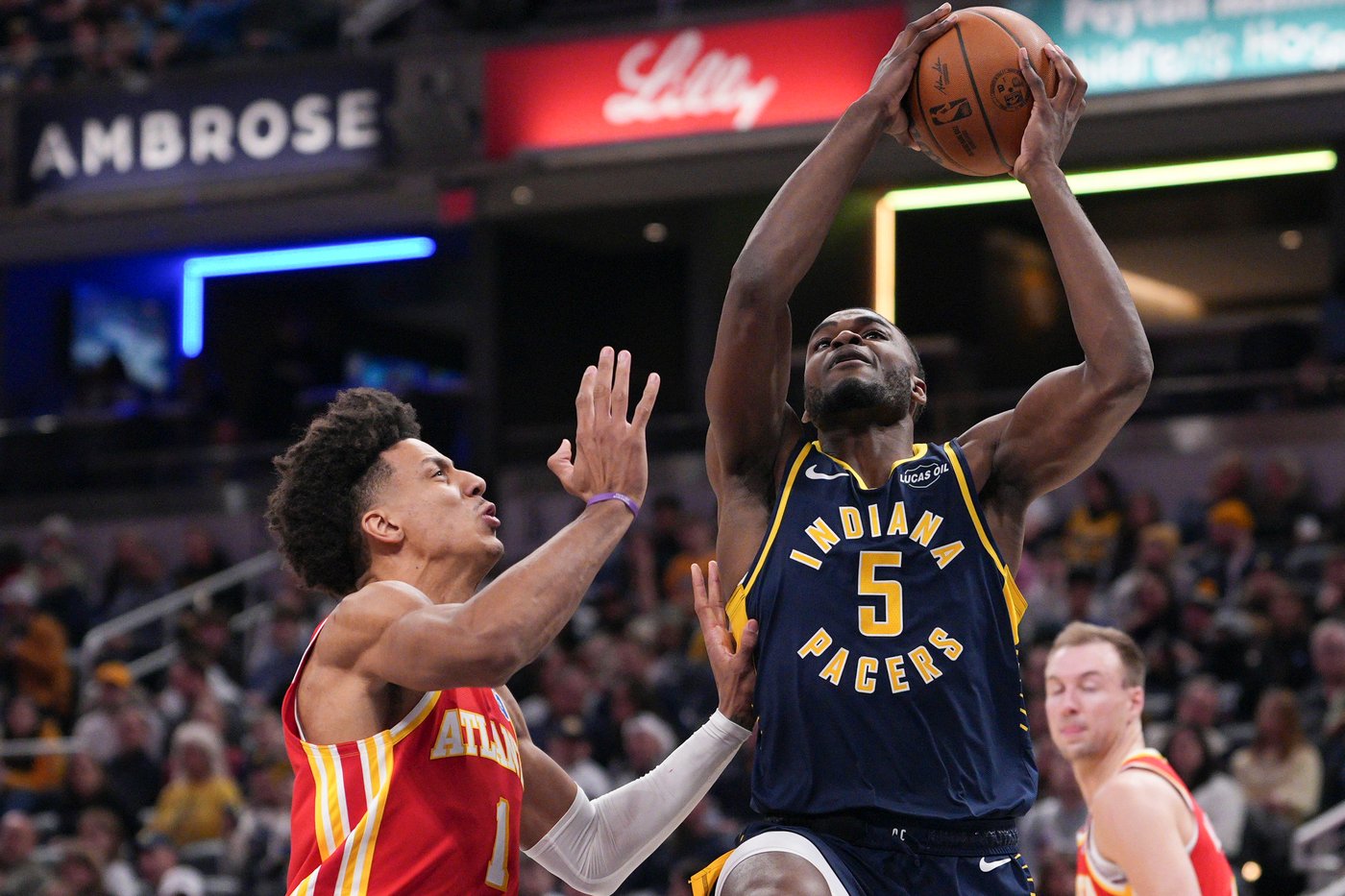 Pacers beat Hawks 129-124, overcoming Jalen Johnson's triple-double | iNFOnews.ca